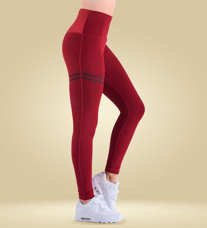 Legging femme Eclipse - Rouge