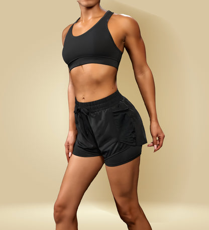 Short femme FlexAir - Noir